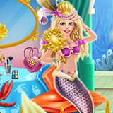 Mermaid Carnaval Makeup Room