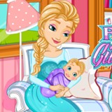 Frozen Princess Gives Birth