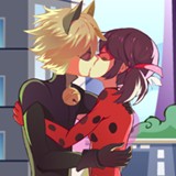 Dotted Girl Miraculous Kiss