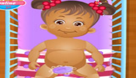 Baby Daisy Diaper Change