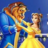 Beauty and the Beast Kissing