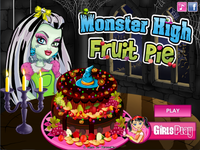 Monsters Fruit Pie