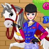 Girl and Horse Dressup