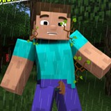 Minecraft Forest Storm