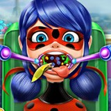 Miraculous Dotted Girl Throat Doctor