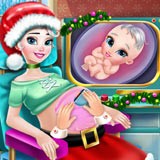 Mrs. Claus Pregnant Check-Up